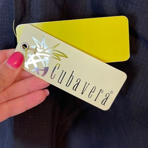 Men's Button Down Shirt Short Sleeve Top Single Pocket Size Large Black - Picture 5 of 8